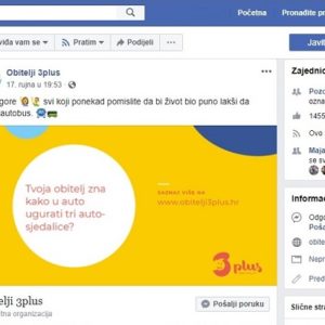 Pokrenuli smo Facebook stranicu