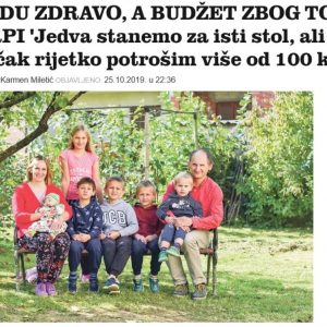 jutarnji Primjer iz prakse: kuhanje u obitelji sa šestero djece