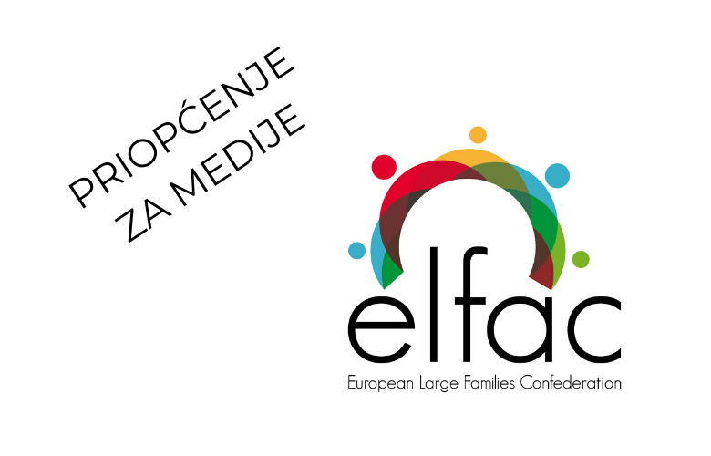 ELFAC - PRIOPĆENJE ZA MEDIJE Priopćenje Europske konfederacije velikih obitelji
