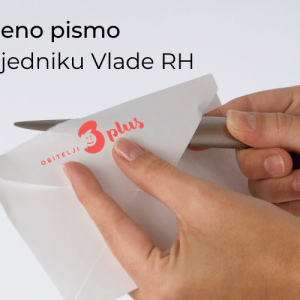 Otvoreno pismo predsjedniku Vlade RH i ministru obitelji