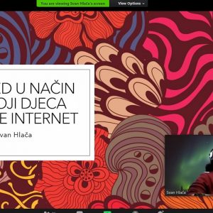 sh Edukacija o pogledu u način na koji djeca koriste internet