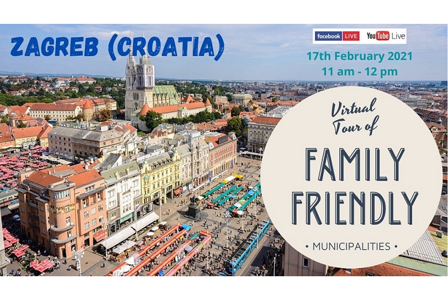 Zagreb Grad Zagreb predstavljen kao europski grad prijatelj velikih obitelji