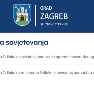 ZG-savjet Primjedbe u savjetovanju o mjeri roditelj odgojitelj i pomoći za opremu u Gradu Zagrebu