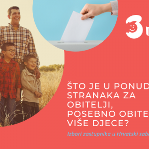 Stavovi političkih stranaka uz prijedloge mjera obiteljske i pronatalitetne politike