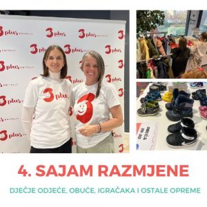 WEB 4. Sajam razmjene Održan četvrti Sajam razmjene dječje odjeće, obuće i opreme u Zagrebu